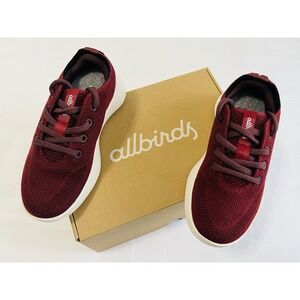 Allbirds Women's Tree Runner Go Thunder Red Sneakers US 5 Eco Knit Comfort Shoes